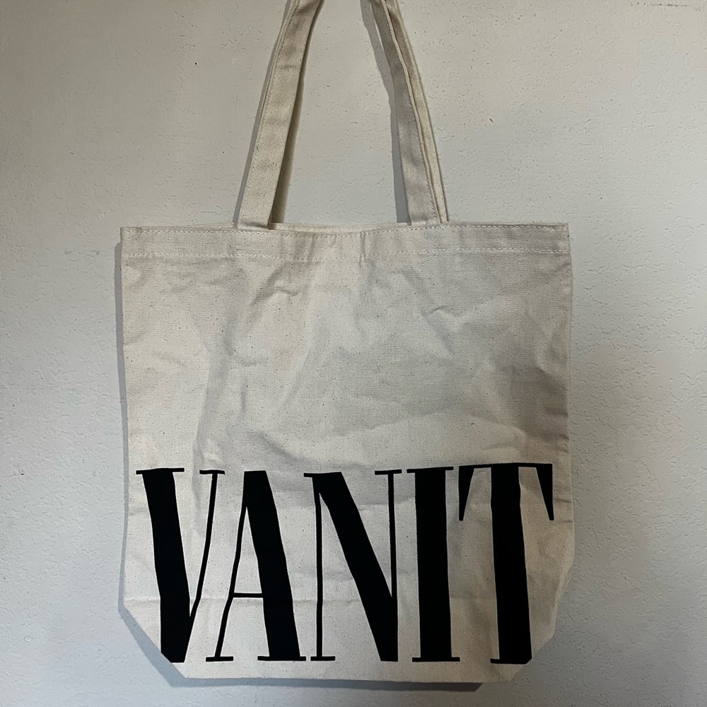 VANITY FAIR canvas tote